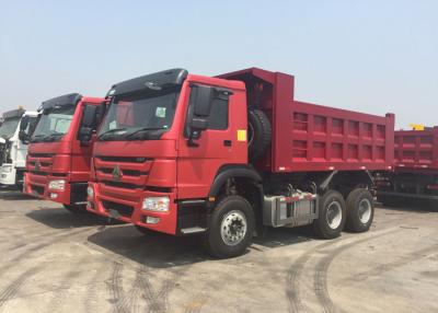 China 30 - 40 Tons Ten Wheel Tipper Dump Truck 10-25CBM Front Lifting Hydraulic Cylinder for sale