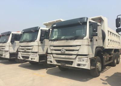 China Hydraulic Steering Tipper Dump Truck / Ten Wheeler Dump Truck For Docks 25000 Kg for sale
