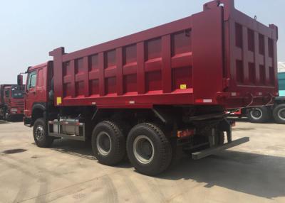 China LHD 6X4 SINOTRUK HOWO Dump Truck With MINI Player 30 - 40 Ton WD615.47 Engine for sale