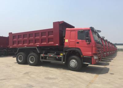 China SINOTRUK HOWO Tipper Dump Truck 10 - 25CBM With Air Suspension Seat MINI Player for sale