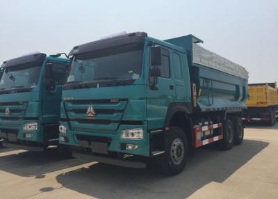 China 25 toneladas de 6x4 Sinotruk Howo del camión volquete WD615.47 371HP de volante ajustable en venta