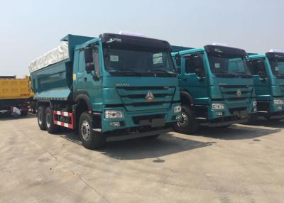 China Public Works Tipper Dump Truck / HOWO Tipper Truck 6X4 LHD 25 Tons 10 - 25 CBM for sale