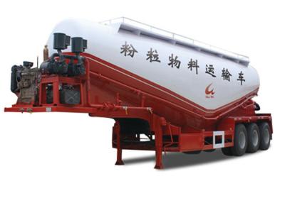 China Normal Suspension Semi Trailer Truck With Carbon Steel / Mn Steel Material for sale