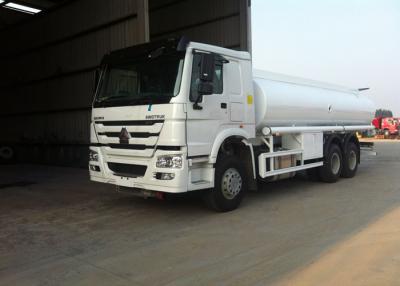 China SINOTRUK HOWO Fuel Tank Truck 20 Tons , 6X4 LHD Euro2 290HP Mobile Fuel Trucks for sale