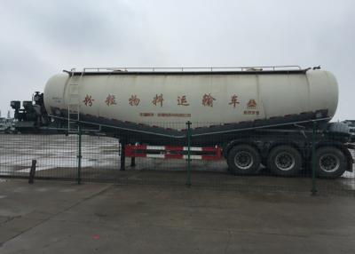 China Partikel-materieller Transport-halb Anhänger-LKW-/Massen-Zement-Behälter-halb Anhänger zu verkaufen