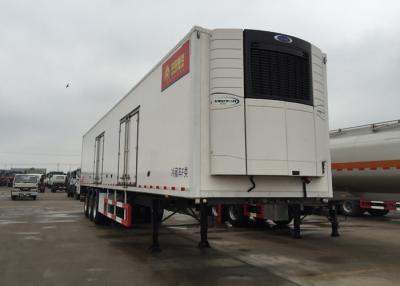 China 40 Feet Container Refrigerated Semi Trailer Truck 2 / 3 Axles 30 - 60 Tons 13m for sale
