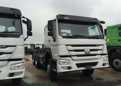 China Cama baja del camión 290HP del tractor remolque del consumo de combustible SINOTRUK HOWO sola en venta
