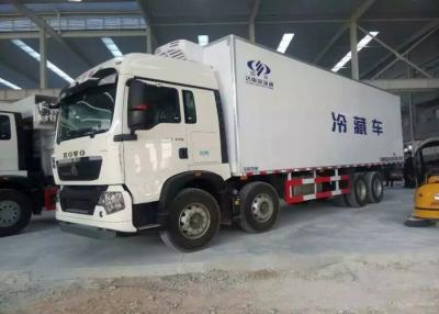 China Camión refrigerado transporte refrigerado de poco ruido de la caja de las verduras del camión SINOTRUK en venta