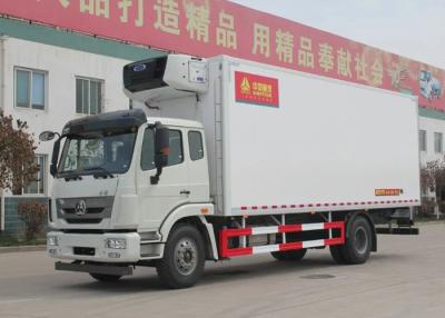 China SINOTRUK HOHAN Professional Refrigerated Truck 16 Tons 20 - 25CBM Euro 2 266HP 4X2 for sale