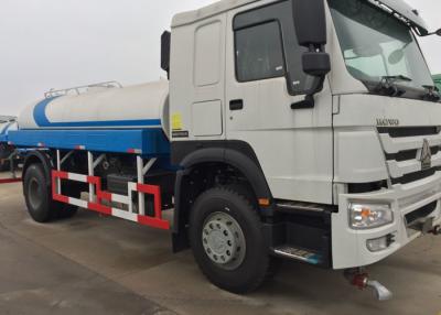 China SINOTRUK HOWO Construction Water Tank Truck 10CBM With 360 Degree Rotation Giant for sale