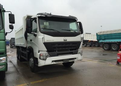 China LHD 371HP Sinotruk Howo Dump Truck Tipper Dump Truck 6200 * 2300 * 1600mm Cargo Body for sale