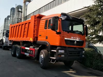 China HOWO Dump Truck Sinotruk 371HP TXcab Sunset Orange ZZ3257N384GB1 for sale