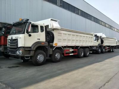 China Sinotruk HOWO 8X4 Dump Truck 380hp 12 Wheels White H77L ZZ3317V386JB1R for sale