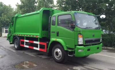 China SINOTRUK HOWO Compressed Compactor Garbage Collection Truck 4×2 LHD for sale