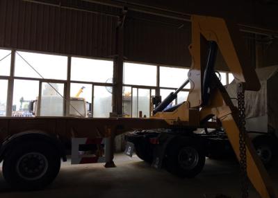 China SGS Truck Mounted Cranes Equipment For 3 Axles Semi Trailer Lifting 40ft Container for sale