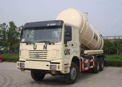 China 16CBM het verzamelen van de Sceptische put Schoonmakende Vrachtwagen LHD 6X4 van de Zuiveringsslibvacuümpomp Te koop