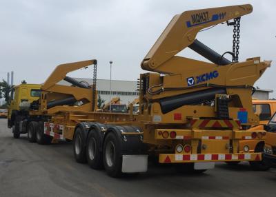 China Tri-Axle Side Lifter Container Side Loader Trailer For 20 Ft 40ft Container for sale