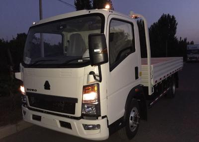 China 3-5 de HOWO de caminhão leve ZZ1047C3414C1R45 da luz branca do dever toneladas dos caminhões do anúncio publicitário à venda