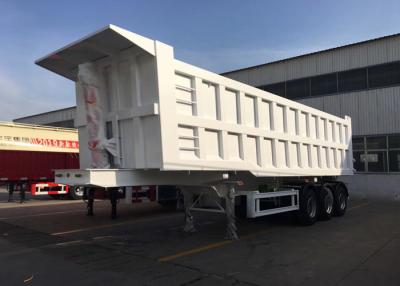 China Metal el remolque de la aduana 60T semi, cargador semi bajo para la capacidad de cargamento grande en venta