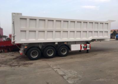 China 60 Tons SINOTRUK 25-45CBM Semi Truck Dump Trailer With Stable Performance for sale
