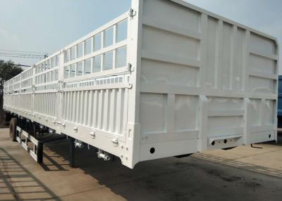 China Kohlenstoffstahl-Hilfshalb Anhänger 30-60 Tonnen für speziellen Waren-Transport zu verkaufen