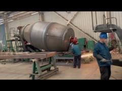 HOWO Concrete Mixer truck production workshop