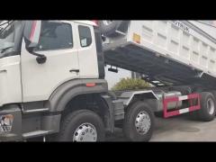 SINOTRUK HOWO Heavy Duty Tipper Dump Truck Front Lifting 8×4 RHD