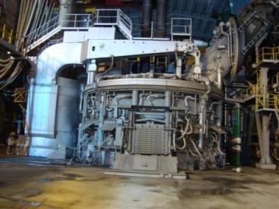 China High Impedance Electric Arc Furnace , Electric Furnace Steel Low Current Operation for sale
