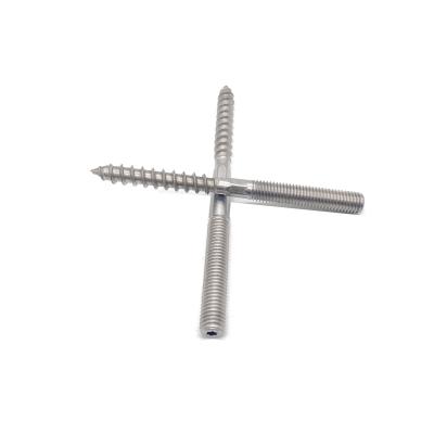 China SS304 SS316 Double Threaded Dowel Screws Hanger Bolts for sale