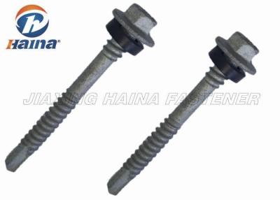 China Full Thread Hex Head carbon Steel 4.8 5.8 Self Drilling Metal Screws for sale