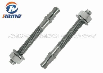 China SS304 SS316 A2 concrete wedge anchors Bolts for sale