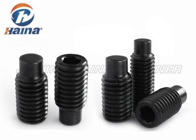 China Carbon Steel Black Stainless Steel Machine Screws DIN 915 , Metric Socket Head Cap Screw With Dog Point for sale
