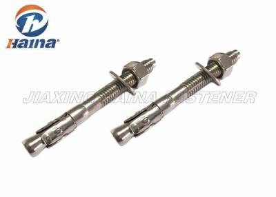 China Stainless Steel Anchor Bolts For Concrete Foundation SS304 Coarse Thread for sale