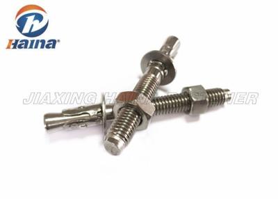 China Stainless Steel 304 316 Wedge Through Bolts SS316 M12x120 Heavy Duty Anchor for sale