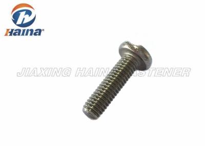 China Pan Head Stainless Steel Machine Screws Phillips Drive For Installation Works for sale