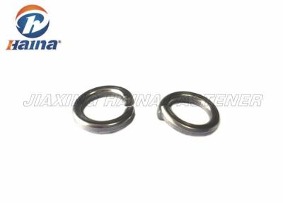 China A2 Stainless Steel Spring Lock Washer Self Color 2 - 30mm Diameter With Square End for sale