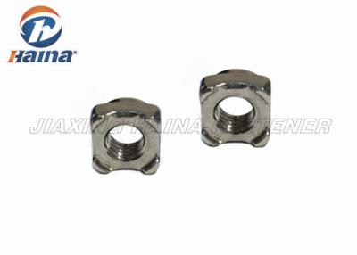 China DIN928 Stock Stainless Steel SS304 SS316 M10x1.5 Square Weld Nuts for sale