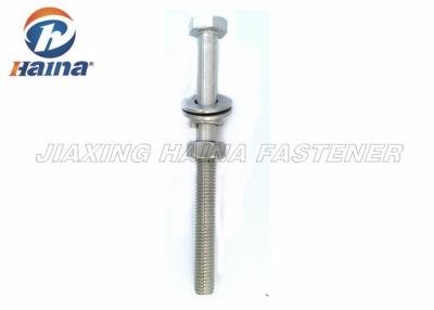 China M10 stainless steel A2 DIN 931 Hex Head Bolts and Nuts for sale