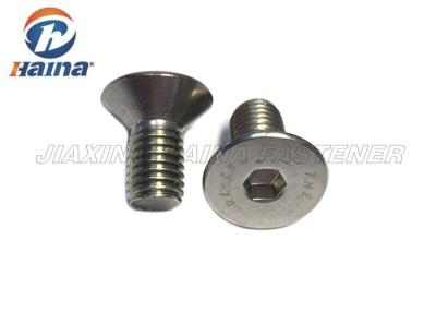 China A4-80 Stainless Steel 316 DIN 7991 hex Socket Countersunk Machine Screws for sale