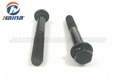 China DIN6921 High strength grade 8.8/10.9/12.9 black hexagon flange bolt for sale