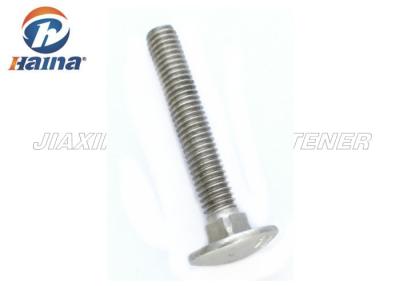 China SS304 SS316 Mushroom head 16mm - 200mm Length Square Neck Carriage Bolts for sale