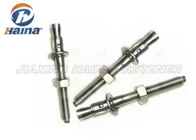 China Round Head Customized A2 A4 Concrete Fixing Stainless Steel Through Bolts for sale