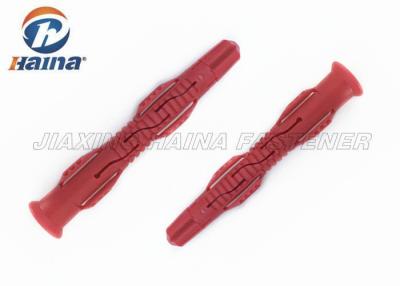 China Plain Finish Expansion Wall Plug Plastic 12x60 Good Insulation Anchor for sale