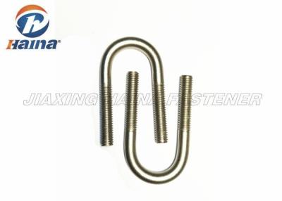 China Standard Pipeline Installation 316 Stainless Steel Round Square U Bolts for sale