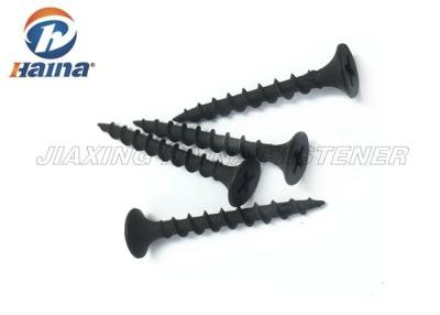 China Metal C1022 Hardend Steel Black Phosphated Drywall Self Tapping Screws for sale