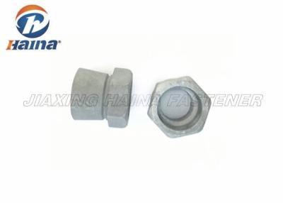 China Security Shear Nuts Hot Dip Galvanized M10x19x12.5mm Grade 8.8 in Stock for sale