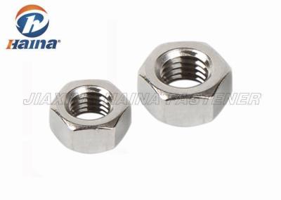 China Stock Stainless Steel 304   M6 - M36 DIN 934 Hex Head Nuts For Fastening for sale