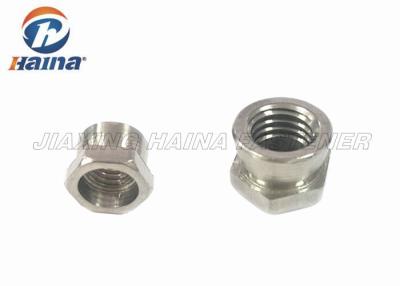 China Stainless Steel Anti Theft Wheel Nuts , Hot Dip Break Away Nuts Fully Threaded for sale