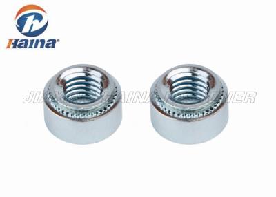 China Zinc plated Round Head Convenient Self Clinch Rivet Nuts For Sheet Metal for sale