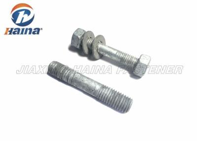 China Carbon Steel Double Ended Screw Bolt , High Tensile Dacromet Coated Bolts Gr. 8.8 for sale